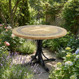 Vermont Garden Stone Mosaic Table