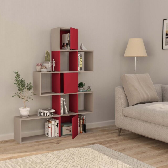 Chantay 160cm H x 302.26cm W Geometric Bookcase