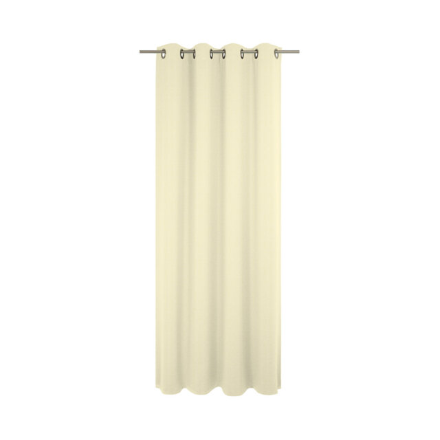 Sunday 82% Polyester And 18% Cotton Semi Sheer Curtain Single Panel