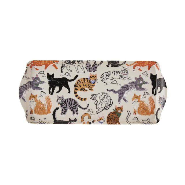 Feline Friends Melamine Tray