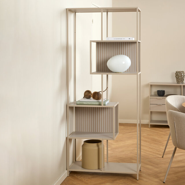 Azka 185cm H x 77cm W Standard Bookcase