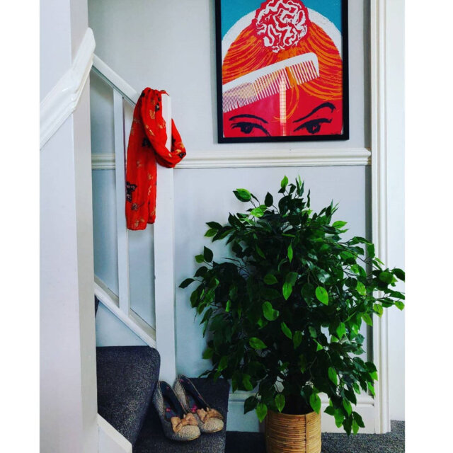 90cm Faux Tree in Metal Planter