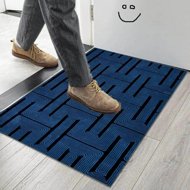 New Stylish Geometric Area Rug Abstract Textured Carpet For Living Room Bedroom Special Size Long Hallway Floor Mats Small Door Mats