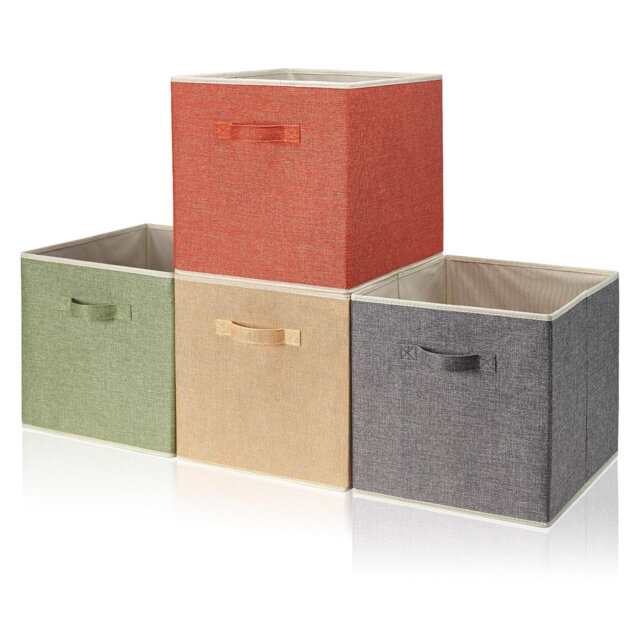 Ebern Designs Fabric Decorative Basket
