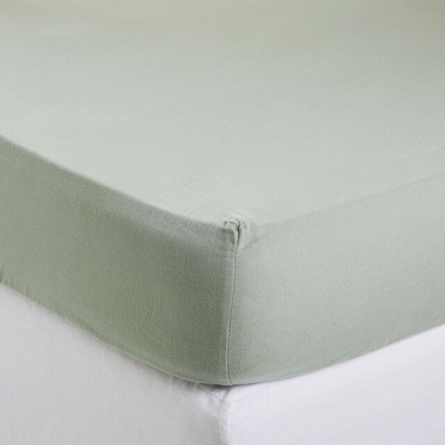 100% Cotton Plain Weave / Muslin Fitted Sheet