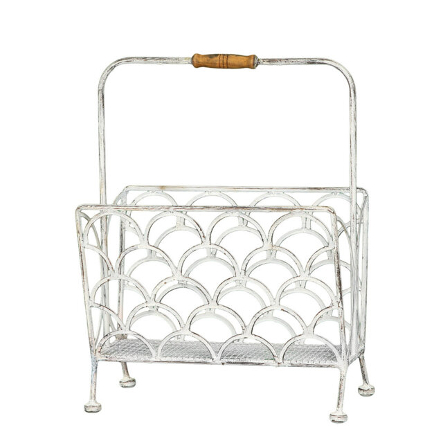 Maren Metal Free Standing Magazine Rack