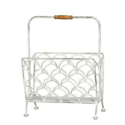 Maren Metal Free Standing Magazine Rack
