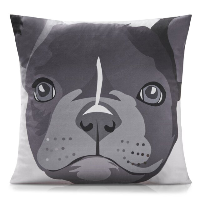 Ditoro French Bulldog Scatter Cushion with Filling