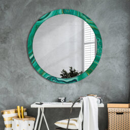 Huldar Glass Flat Wall Mirror