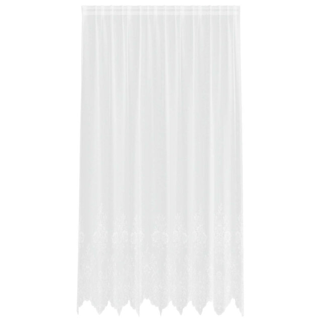 Lace Curtain with Curtains White Polyester Window Treatments Decor