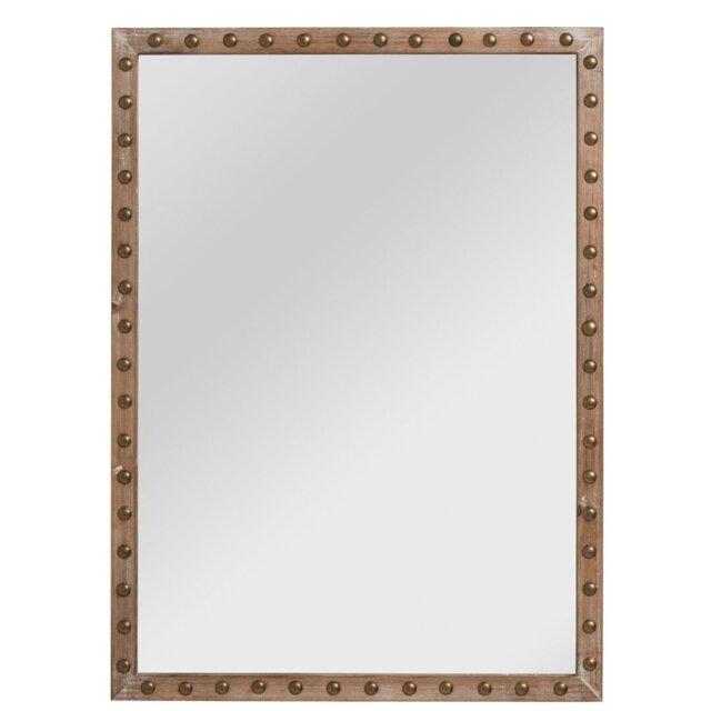 Belleville Solid Wood Flat Wall Mirror