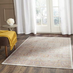 Bonnie Silver/Ivory Area Rug