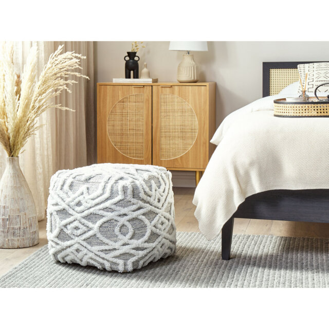 Laytonsville 40cm Wide Square No Pattern Pouf Ottoman