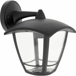 Sacremento Black Outdoor Wall Lantern