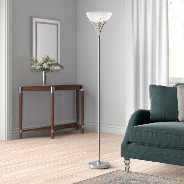Pinckney 179 H cm Torchiere Floor Lamp