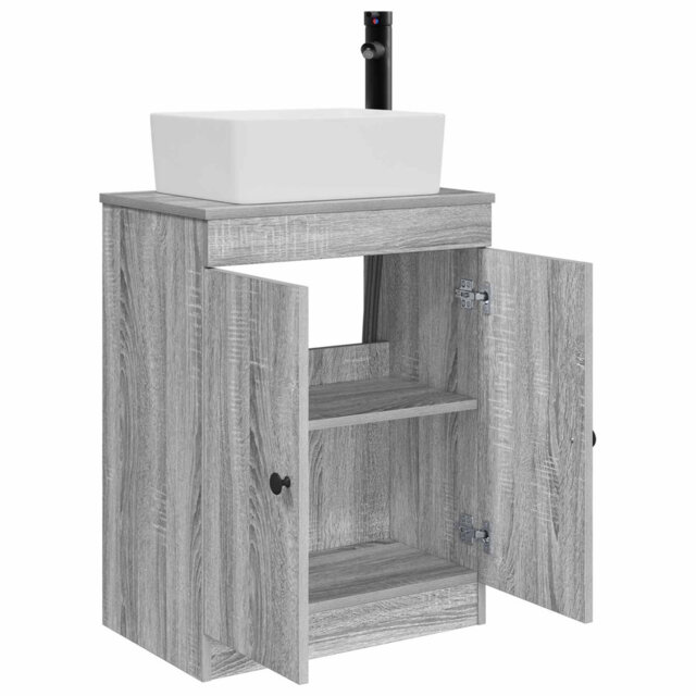 Single Bathroom Vanity with Ceramic Basin