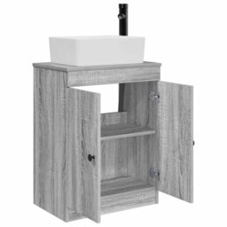 Single Bathroom Vanity with Ceramic Basin