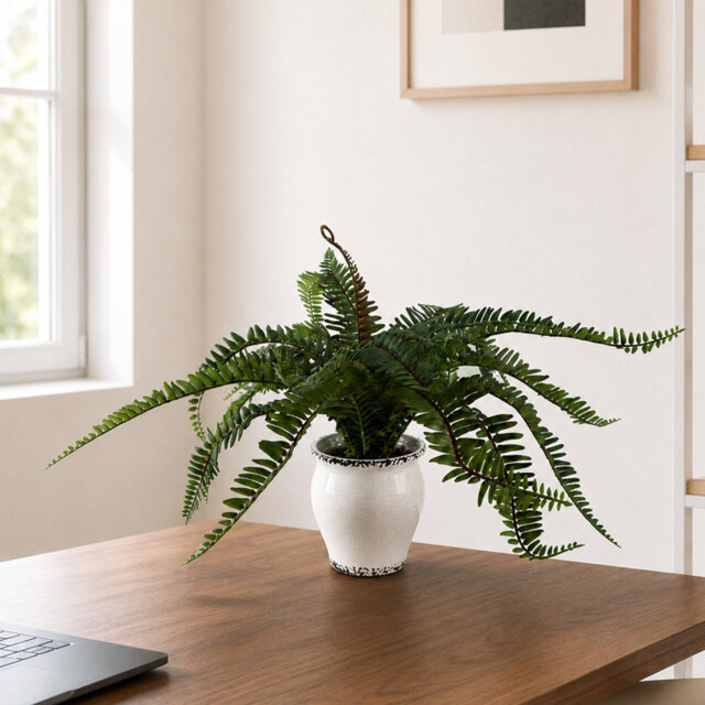 40cm Faux Plant in Ceramic Pot