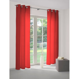 Newbury 67% Polyester And 33% Cotton Room Darkening Single Curtain Panel