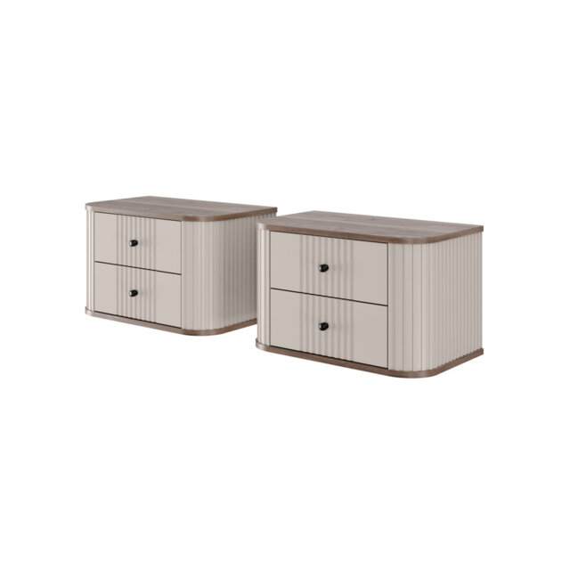 Dayzee 2 Drawer Bedside Table