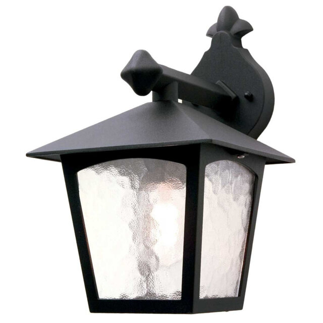 Valentina Black Outdoor Wall Lantern