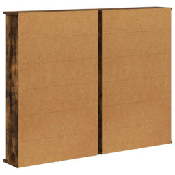 vidaXL CD Cabinet Engineered Wood Media Storage Solution Modern Furniture Home