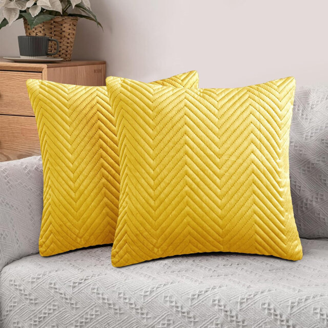 Geometric Grey Cushion