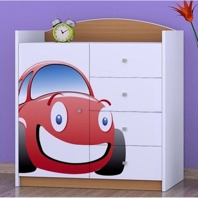 Nevarez Kids 4 - Drawer Combo Dresser