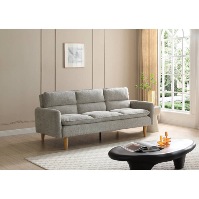 Phobos Queen 202cm Upholstered Convertible Sofa