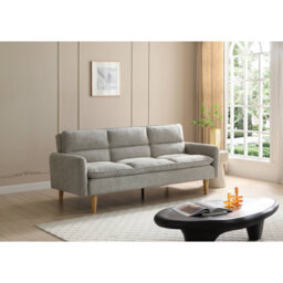 Phobos Queen 202cm Upholstered Convertible Sofa