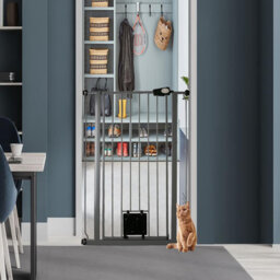 Benjemin Metal Pressure Mounted Pet Gate