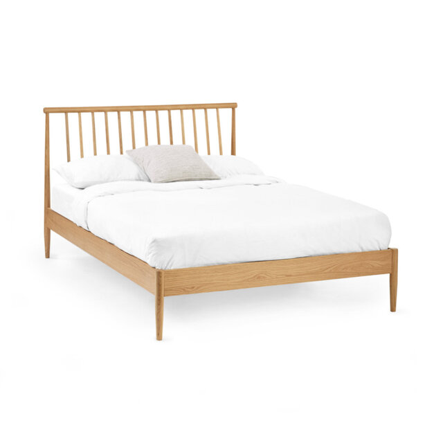 Oak Spindle Bed