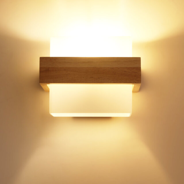 Glass Recessed Wall Light