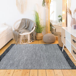 Iwan Extra Soft Flatweave Cotton Grey/White Rug