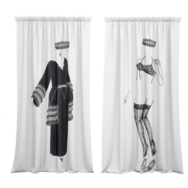Velvet Blackout Curtain Panel Pair