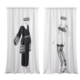 Velvet Blackout Curtain Panel Pair