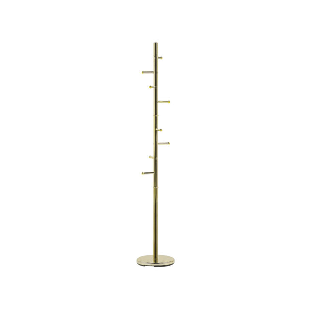 Damir Stainless Steel Freestanding 8 - Hook Coat Stand