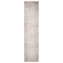 Machine Washable Grey Beige Faded Vintage Style Distressed Living Room Area Rug