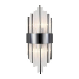 Lali - Modern Picture Wall Light – Glass Sconce with E14 Bulb Fixture for Bedroom & Living Room