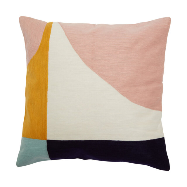 Bosie Ozella Abstract Square Scatter Cushion with Filling