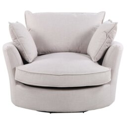 Lansdale Upholstered Swivel Accent Chair