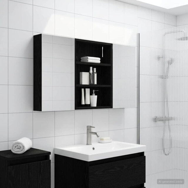 W H Wall Mounted Required Medicine Cabinet Mirror 6