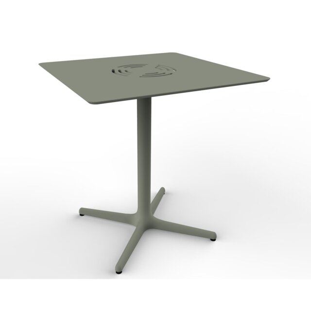 Toledo Metal Base Dining Table