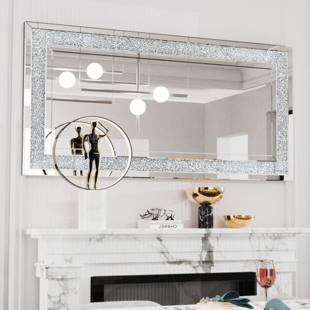 Alend Glass Flat Wall Mirror