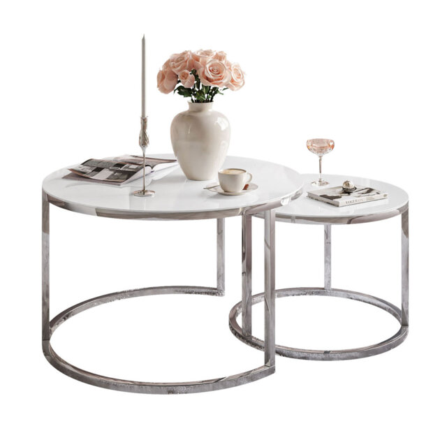 Perryton Frame 2 Piece Coffee Table