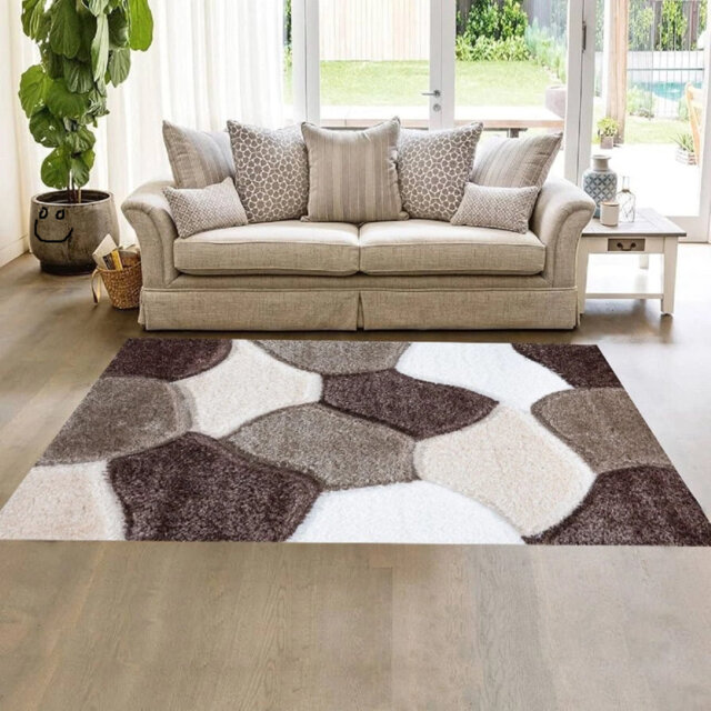 Extra Large Thick Shaggy Rug Soft Living Room Bedroom Carpet Hallway Rugs