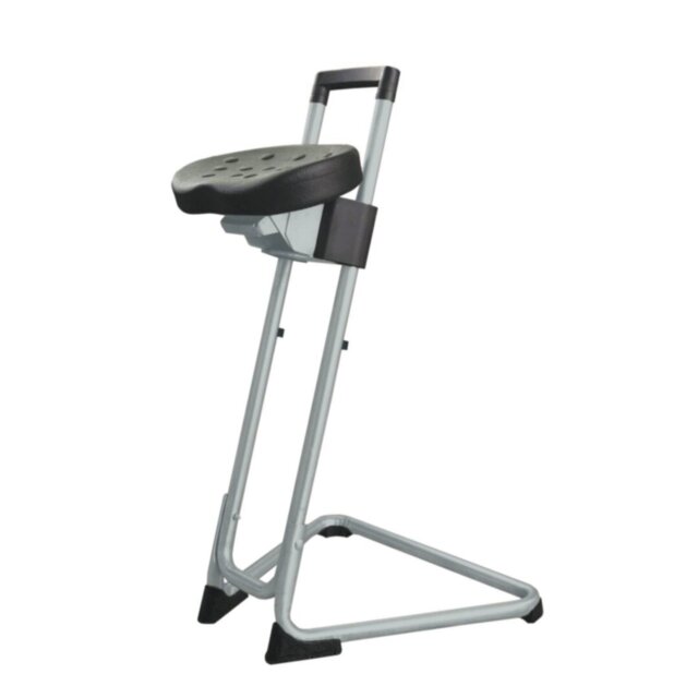 Height-adjustable office stool
