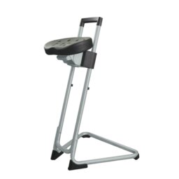 Height-adjustable office stool