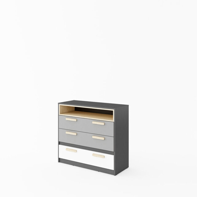 Lizania 3 Drawer 100Cm W Chest of Drawers
