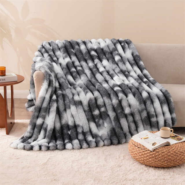 Soft Blanket - Super Warm Cozy Tie - Dye Blanket, Warmth For Cold Days, Perfect For Sofa & Bed Aesthetic